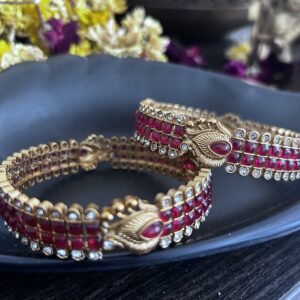 red stone bangle